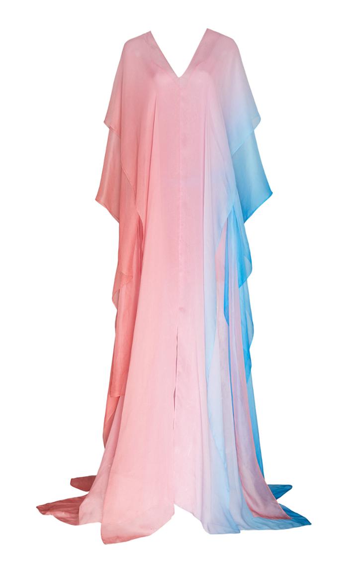 Moda Operandi Oscar De La Renta Ombr Chiffon Caftan