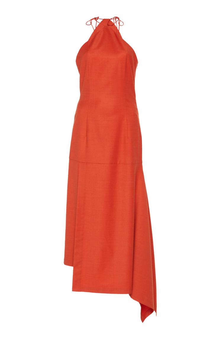 Matriel Wool Halter Dress