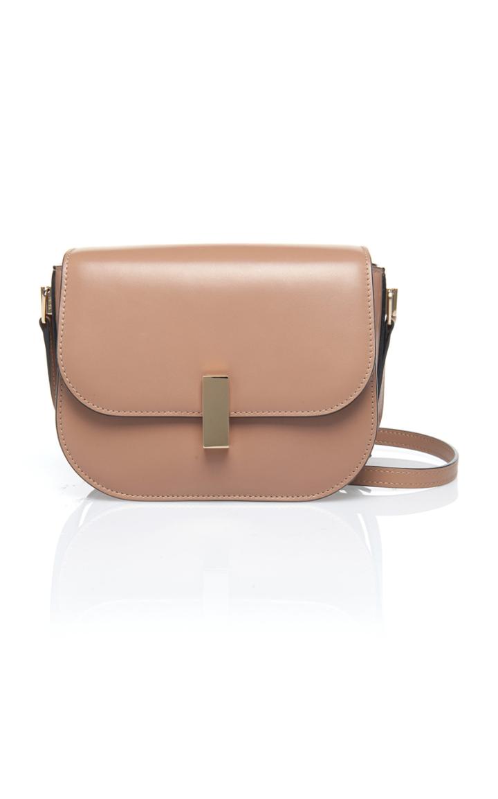 Valextra Iside Leather Crossbody Bag