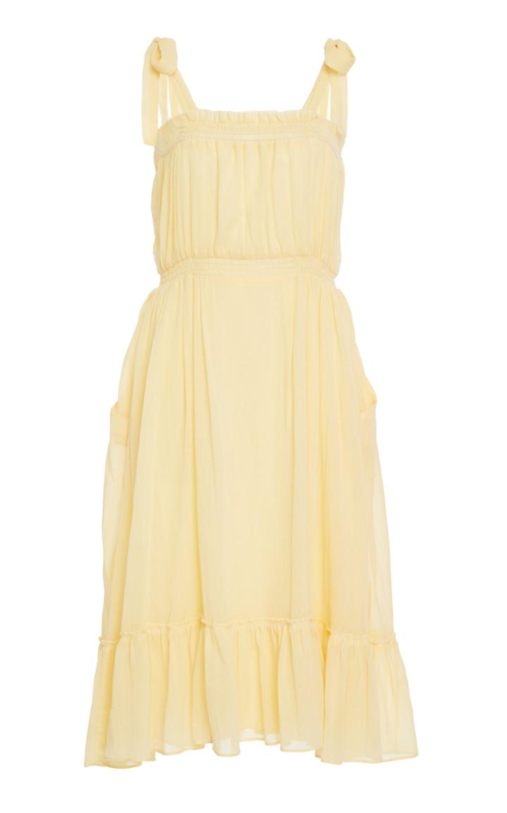 Loup Charmant Tybee Cotton Midi Dress