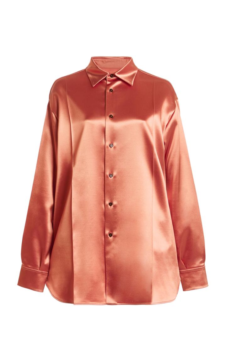 Jil Sander Nadir Oversized Satin Shirt