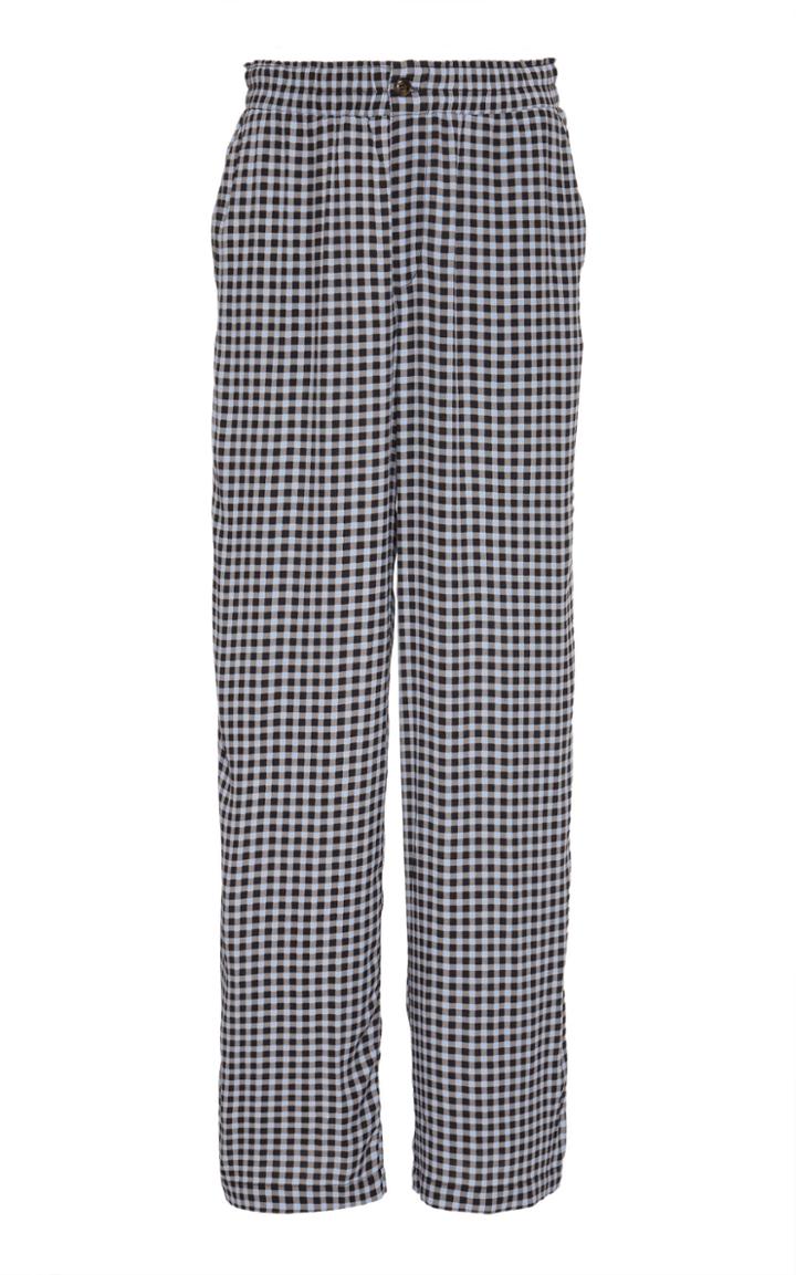 Ganni Printed Crepe Slouchy Pj Pant