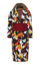Missoni Belted Printed Coat