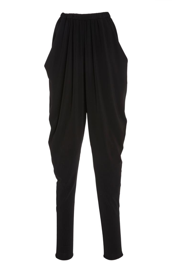 Isabel Marant Marian Draped Crepe Pants