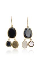Pippa Small Meteor Shower Three Stone Earrings