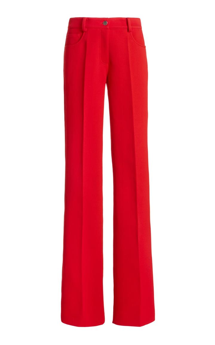 Moda Operandi Giambattista Valli Felt Straight-leg Pants