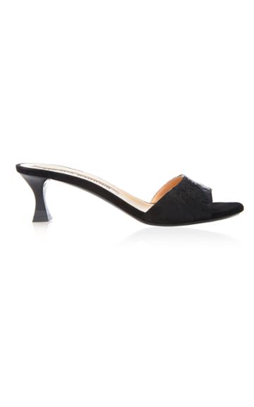 Tabitha Simmons For Brock Collection Kitten Heel Slides