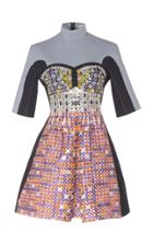 Mary Katrantzou Rose Mini Dress