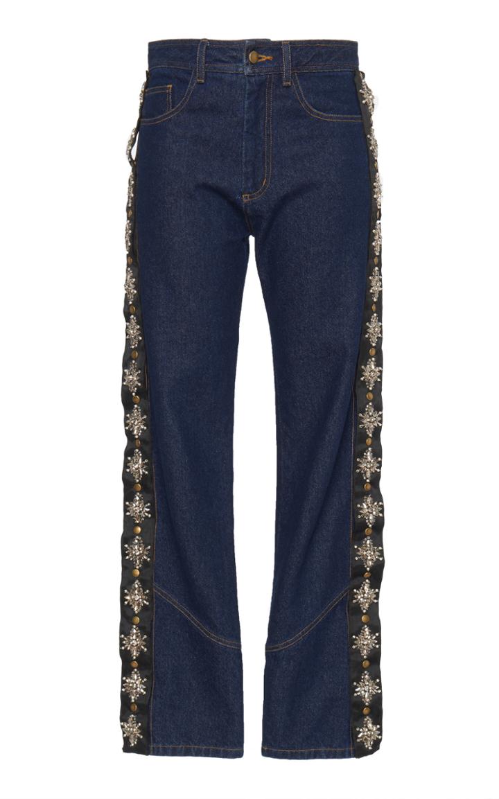 Johanna Ortiz Legends Embellished Jean