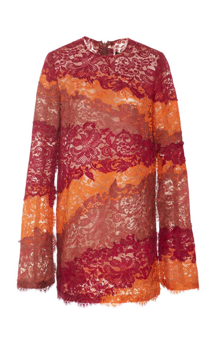 J. Mendel Lace Mini Dress