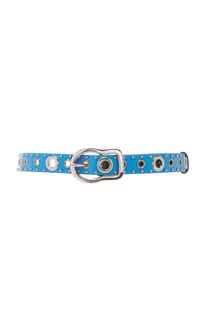 Dorothee Schumacher Tri-color Studded Leather Belt