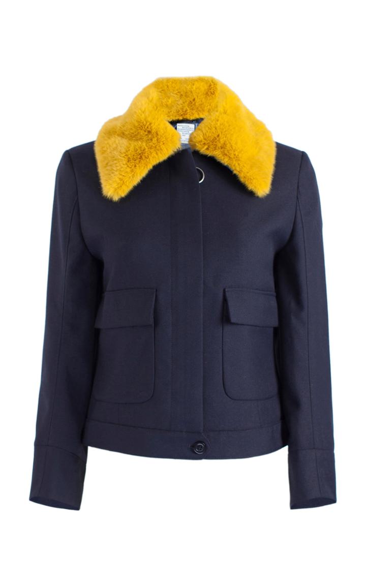 Baum Und Pferdgarten Boa Detachable Collar Jacket
