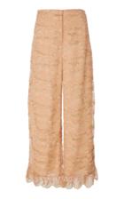 Oday Shakar High Waist Ruffle Pants