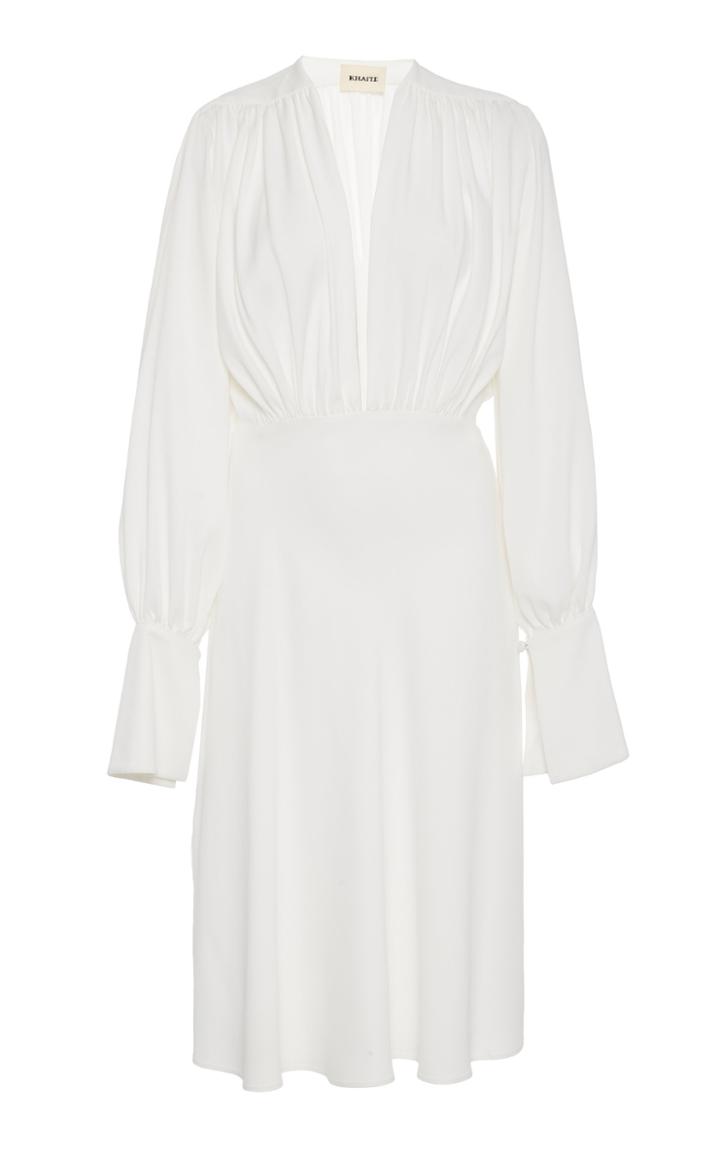 Khaite Connie Draped Dress