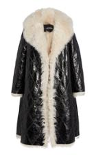Moda Operandi Marc Jacobs Quilted Patent Leather Coat