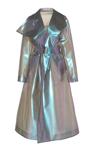 Ralph & Russo Iridescent Belted Coat
