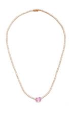 Anita Ko Hepburn 18k Rose Gold, Sapphire, And Diamond Choker