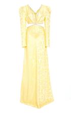 Markarian Bennet Cutout Silk-blend Gown