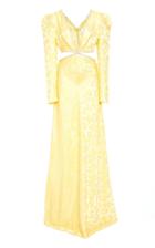 Markarian Bennet Cutout Silk-blend Gown