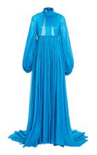 Moda Operandi Carolina Herrera Ruched Empire Waist Gown