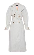 Anna October Knee Length Trench Coat