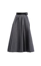 Moda Operandi Prada Mohair-wool A-line Skirt