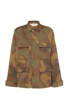 Marni Camouflage Front Pocket Jacket