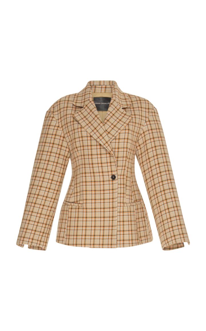Erika Cavallini Elena Plaid Jacket