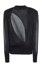 Moda Operandi Versace Cutout Silk-blend Top Size: 38