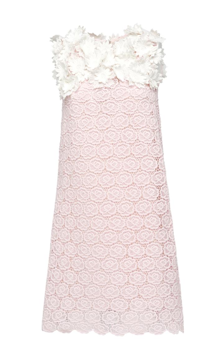 Giuseppe Di Morabito Macram And Three-dimensional Flowers Dress