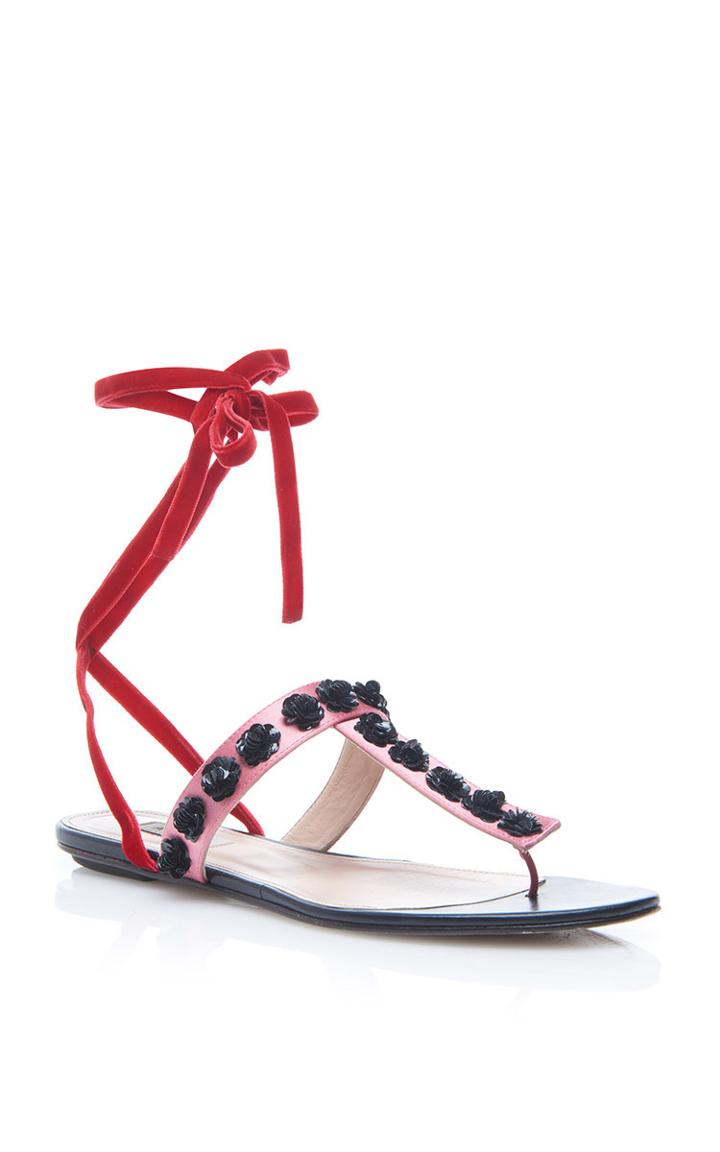 Attico Vanessa Flat Sandals