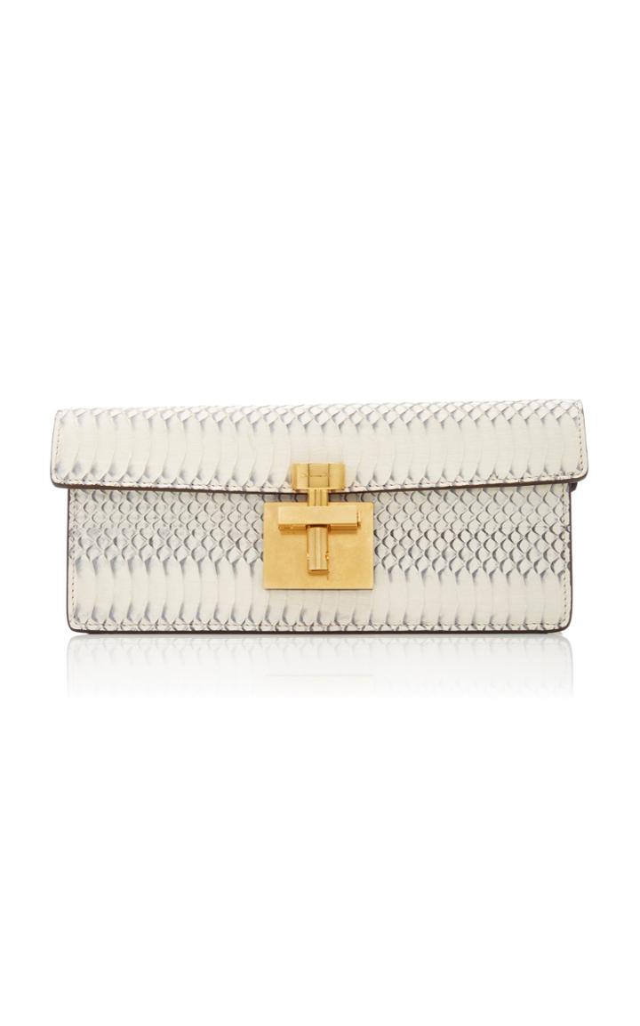 Oscar De La Renta Alibi Slim Ayers Clutch
