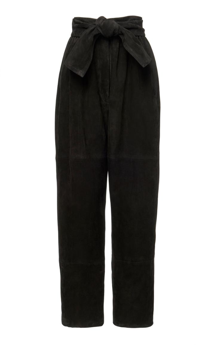 Zimmermann Suede Tapered Pants