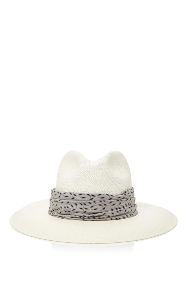Janessa Leone Marine Panama Hat
