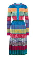 Mary Katrantzou Cecile Sparkle Jacquard Knit Dress