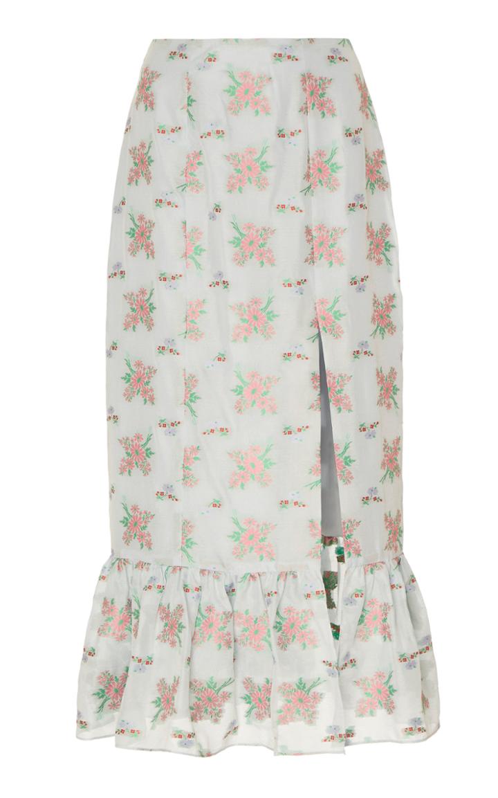 Moda Operandi Markarian Farinata Corset Skirt With Bottom Ruffle Size: 0