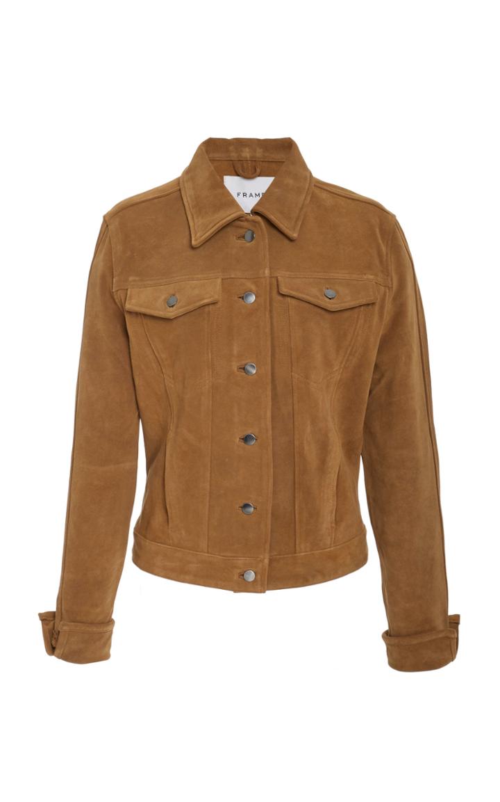 Frame Denim Cuffed Trucker Jacket