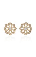 Noush Jewelry Fleur De Ciel 14k Gold And Diamond Earrings
