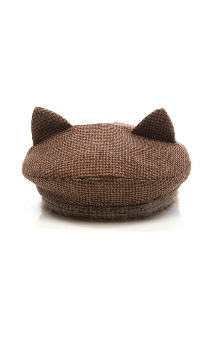 Maison Michel Billy Ears Reversible Hat