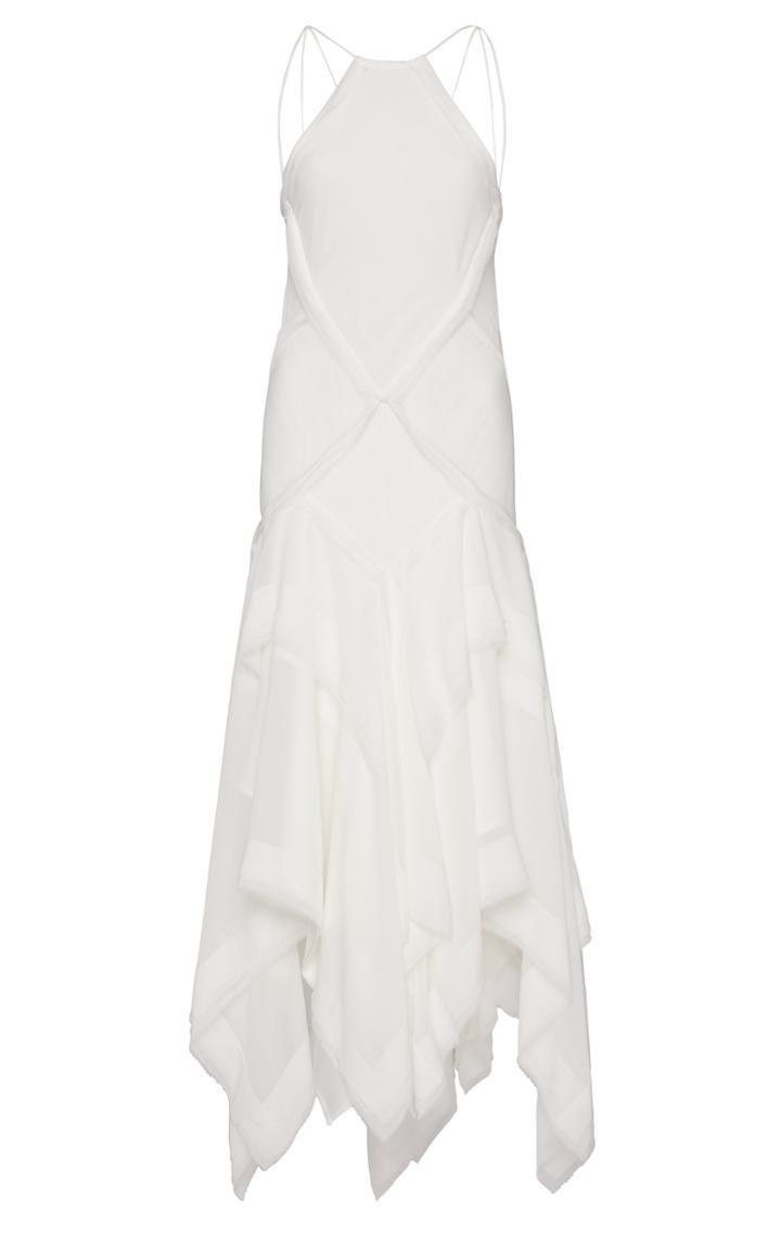 Unttld Flora Silk Georgette Dress