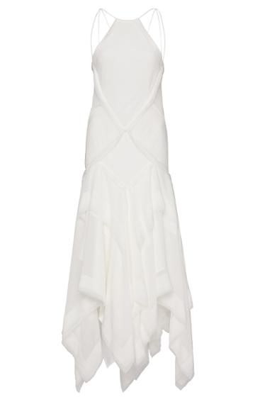 Unttld Flora Silk Georgette Dress