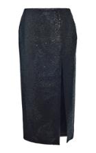 Moda Operandi Valentino Glittered Wool-silk Skirt
