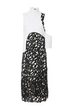 Proenza Schouler Lacquered Lace Shift Dress