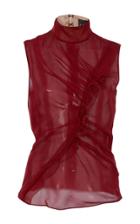 J. Mendel Sleeveless High Neck Blouse