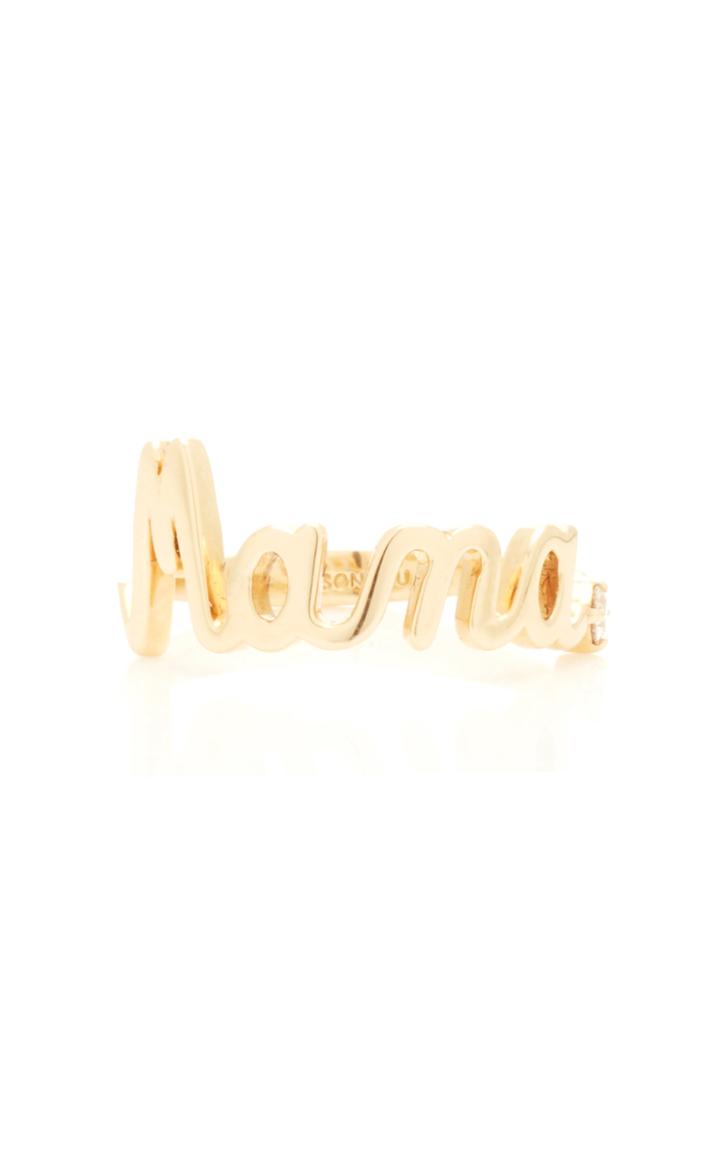 Moda Operandi Alison Lou 14k Yellow Gold Mama Ring