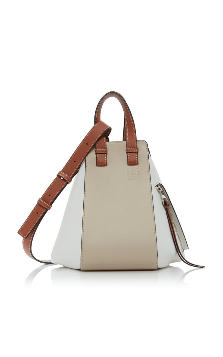 Moda Operandi Loewe Small Hammock Two-tone Top Handle Bag