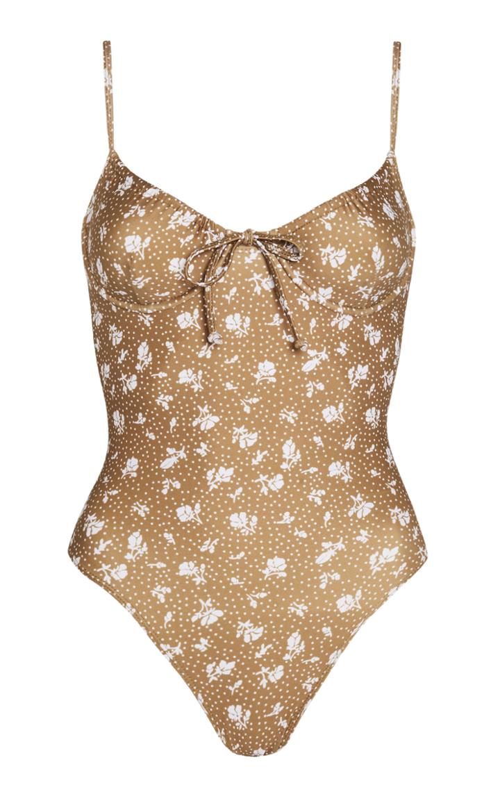 Moda Operandi Faithfull The Brand Mumbai Printed One-piece Swimsuit
