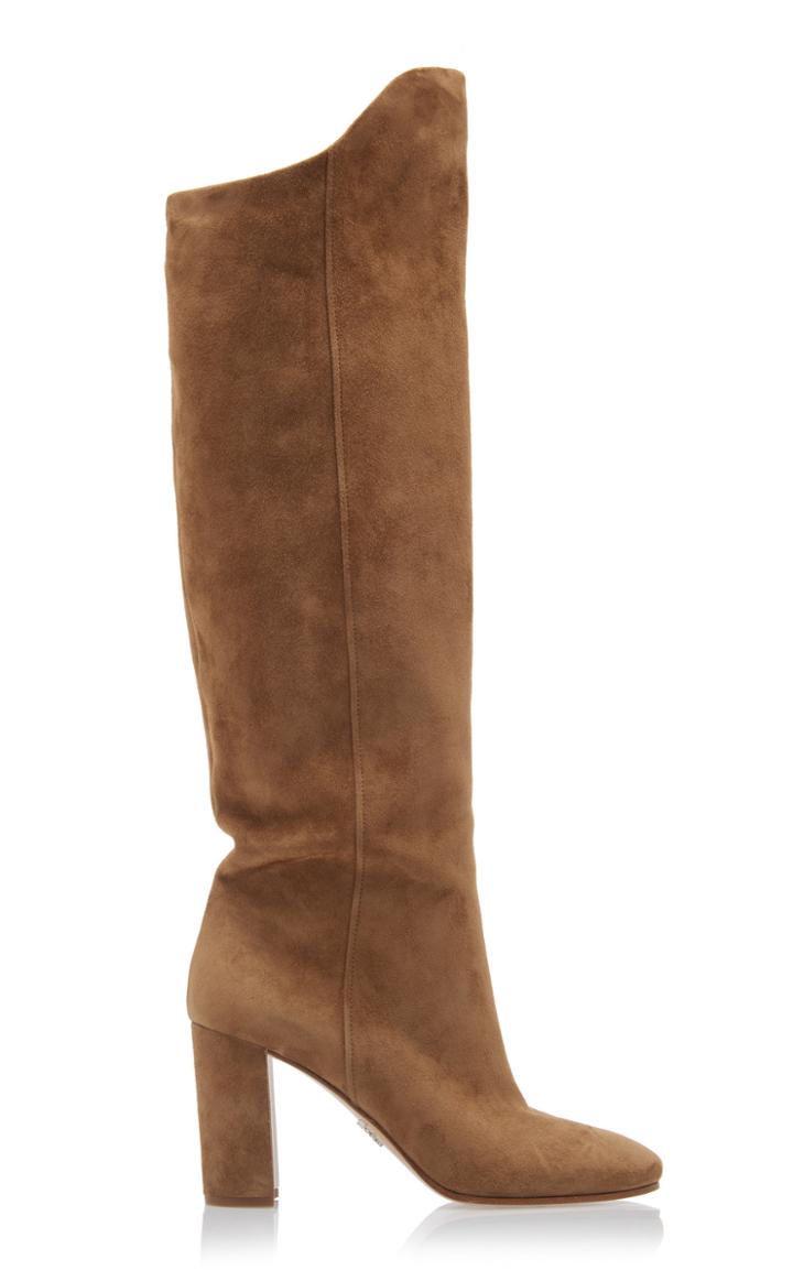 Prada Suede Knee Boots Size: 42
