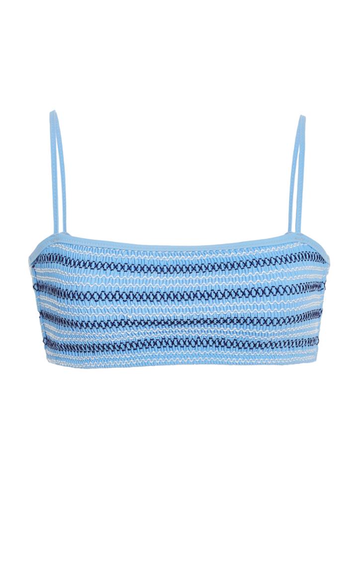Kisuii Adrianna Straight Smocked Bandeau
