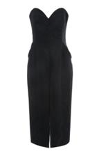 Mara Hoffman Diaz Strapless Hemp Midi Dress